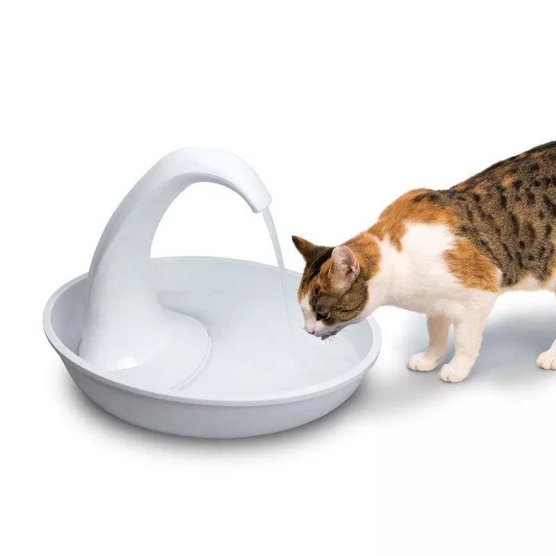 Flowy waterfall bowls Cat Water Fountain