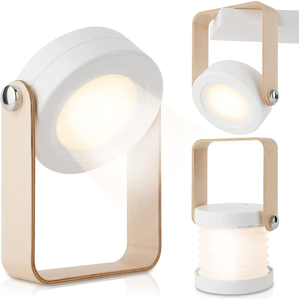 4 In 1 Portable Lantern LED Night Light Table Lamp Flash Rechargeable